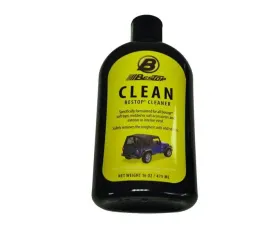 Bestop Fabric Cleaner For Stained And Soiled Soft Tops/Seats 16oz Bottle Boxed