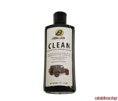 Bestop Vinyl Window Cleaner 8oz Boxed for Soft Top Windows - Biodegradable and UV Protectant - 11213-00