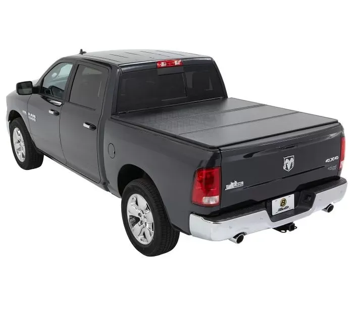 Ram 1500 Tonneau Cover EZ Fold Hard Aluminum 09-17 Ram 1500 5.5 Ft Bed (Not Rambox) Black Each Bestop - 14221-01