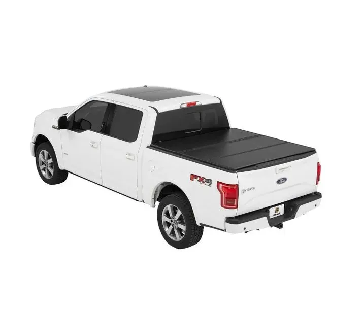 F250/F350 Tonneau Cover EZ Fold Hard Aluminum 99-16 Ford F250/F350 6.5 Ft Bed (w/Out Utility Track) Black Each Bestop - 14248-01