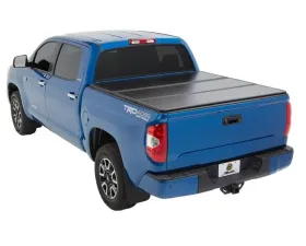 Tacoma Tonneau Cover EZ Fold Hard Aluminum 05-15 Toyota Tacoma 6 Ft Bed (W/Utility Track) Black Each Bestop