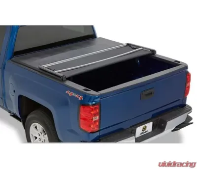 Bestop Black EZ-Fold Soft Tri-Fold Tonneau Cover Chevrolet Silverado | GMC Sierra 8 Ft. Bed 2019-2022 - 16226-01