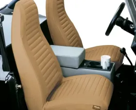 Bestop Spice Front Highback Buckets Seat Covers Jeep Wrangler YJ 1992-1994