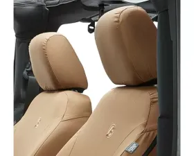 Bestop Tan Front Buckets Seat Covers Jeep Wrangler JK 2007-2012