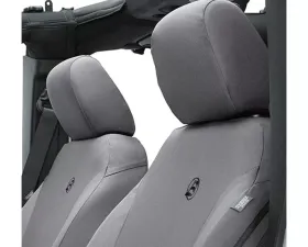 Bestop Black Diamond Front Buckets Seat Covers Jeep Wrangler JK 2007-2012