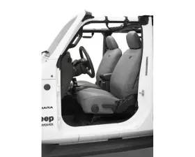Bestop Charcoal Front Highback Buckets Seat Covers Jeep Gladiator | Wrangler JL 4-Door 2018-2021