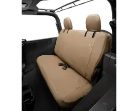 Bestop Tan Rear Bench Seat Covers Jeep Wrangler JL 2-Door 2018-2021
