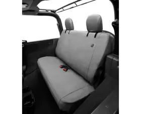 Bestop Charcoal Rear Bench Seat Covers Jeep Wrangler JL 2-Door 2018-2021