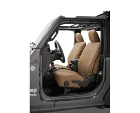 Bestop Tan Front Highback Buckets Seat Covers Jeep Wrangler JL 2-Door 2018-2021