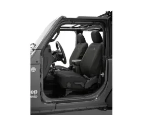 Bestop Black Diamond Front Highback Buckets Seat Covers Jeep Wrangler JL 2-Door 2018-2021