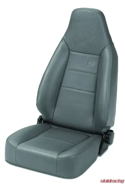 Bestop All Vinyl Charcoal/Gray Trailmax II Sport Front Seat Jeep CJ-7 | Wrangler YJ 1976-2006 - 39434-09