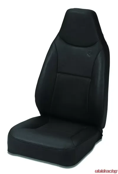Bestop All Vinyl Black Crush Trailmax II Standard Front Seat Jeep CJ-7 | Wrangler YJ 1976-2006 - 39436-01