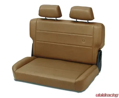 Bestop All Vinyl Spice Trailmax II Fold-N-Tumble Rear Bench Seat Jeep CJ-5 | CJ-7 | Wrangler YJ 1955-1995 - 39440-37