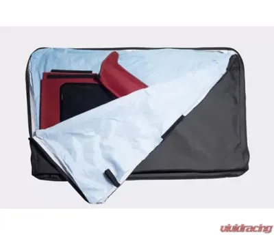 Bestop Black Window Storage Bag Jeep Wrangler 2007-2018 - 42815-35