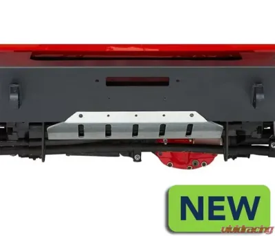 Bestop Silver Highrock 4x4 Front Modular Bumper Skid Plate Jeep Wrangler 2007-2018 - 44948-00