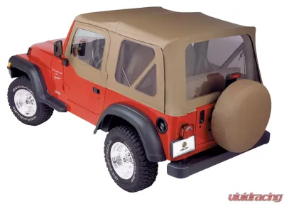 Bestop Spice Replace-A-Top for OEM Hardware Clear Windows w/ Door Skins Jeep Wrangler 1997-2002 - 51121-37