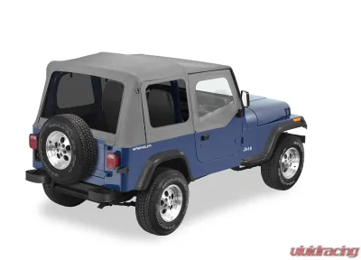 Bestop Charcoal/Gray Replace-A-Top for OEM Hardware Tinted Windows w/ Door Skins Jeep Wrangler 1988-1995 - 51123-09