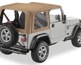 Bestop Spice Replace-A-Top for OEM Hardware Clear Windows w/o Door Skins Jeep Wrangler 1997-2002