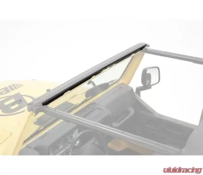 Bestop Black Windshield Channel Jeep Wrangler 1997-2002 - 51210-01