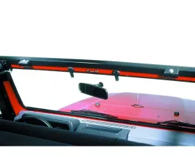 Bestop Black Windshield Channel Jeep Wrangler 1997-2006