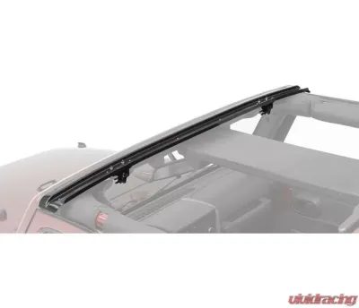 Bestop Black Windshield Channel Jeep Wrangler 2007-2018 - 51243-01