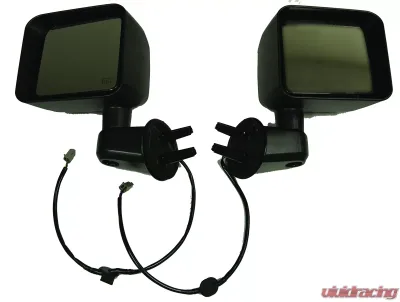 Bestop Black Mirror Replacement Set w/ Power Mirrors Jeep Wrangler 2011-2013 - 51266-01
