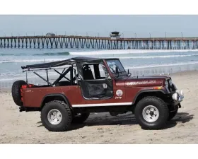 Bestop Black Crush Tigertop Soft Top Jeep CJ6 1955-1975