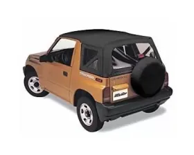 Bestop Black Crush Replace-A-Top for OEM Hardware Clear Windows Chevrolet Tracker 1999-2004