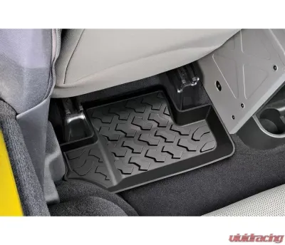 Bestop Black Rear Floor Mats Jeep Wrangler JK 2-Door 2011-2018 - 51503-01