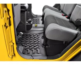 Bestop Black Rear Floor Mats Jeep Wrangler JK 4-Door 2007-2018
