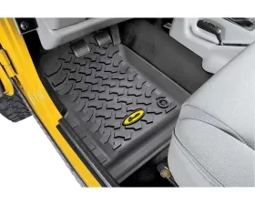 Bestop Black Front Floor Mats Jeep CJ-7 | Wrangler 1976-1995