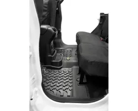 Bestop Black Rear Floor Mats Jeep Wrangler 4-Door 2018-2022