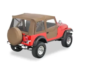 Bestop Tan Supertop Classic Soft Top Jeep CJ-5 | Willys | M38A1 1951-1975