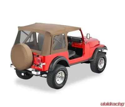 Bestop Spice Supertop Classic Soft Top Jeep CJ-7 | Wrangler 1976-1995 - 51599-37