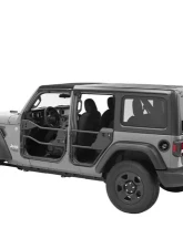 Bestop Matte Black Rear Element Doors Jeep Gladiator | Wrangler 2018-2021                                     - 51741-01 - Image 3