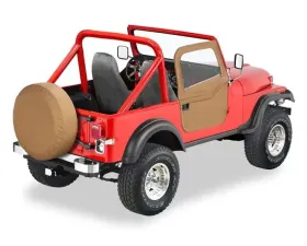 Bestop Spice Full 2-Piece Fabric Doors Jeep CJ-7 1976-1986