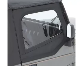 Bestop Black Denim Upper Fabric Half Doors Jeep Wrangler 1988-1995