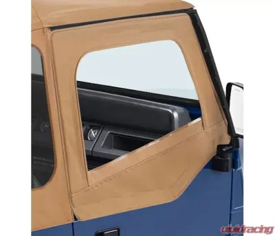 Bestop Spice Upper Fabric Half Doors Jeep Wrangler 1988-1995 - 51782-37