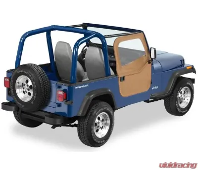 Bestop Spice Full 2-Piece Fabric Doors Jeep CJ-7 | Wrangler 1980-1995 - 51783-37