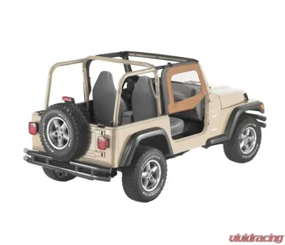 Bestop Spice Upper Fabric Half Doors Jeep Wrangler 1997-2006 - 51790-37