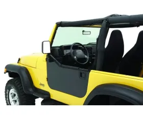 Bestop Black Element Door Enclosure Panels Jeep CJ-7 | Wrangler 1976-2006