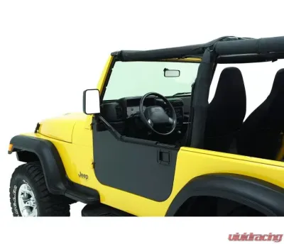 Bestop Black Element Door Enclosure Panels Jeep CJ-7 | Wrangler 1976-2006 - 51792-01