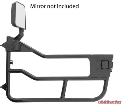 Bestop Matte Black Element Doors Jeep CJ-7 | Wrangler 1980-1995 - 51824-01