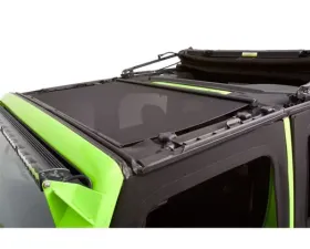 Bestop Mesh Retractable Sunshade Soft Top Jeep Wrangler 2007-2018