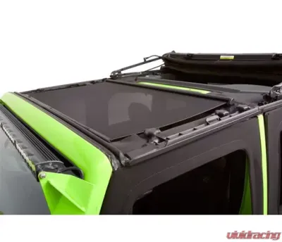 Bestop Mesh Retractable Sunshade Hard Top Jeep Wrangler 2007-2018 - 52406-11