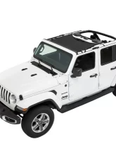 Bestop Mesh Sun Standard Targa Bikini Top for Jeep Gladiator 2020-2021 & Wrangler JL 2018-2020                                     - 52410-11 - Image 4