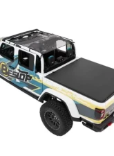 Bestop Sun Extended Safari Style Bikini Top for Jeep Gladiator 2020-2021, Mesh or Solid Black Diamond                                     - 52413-11 - Image 2