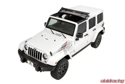 Bestop Black Diamond Sunrider for Hardtop Jeep Wrangler 2007-2018 - 52450-35