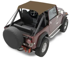 Bestop Tan Traditional Bikini Top Jeep CJ-5 1976-1983