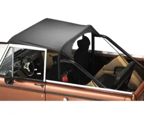 Bestop Black Crush Traditional Bikini Top Toyota Land Cruiser 1964-1984